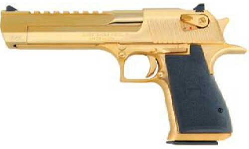 Magnum Research Desert Eagle 50 Action Express 6" Barrel 7 Round 24kt Gold Semi Automatic Pistol DE50GO